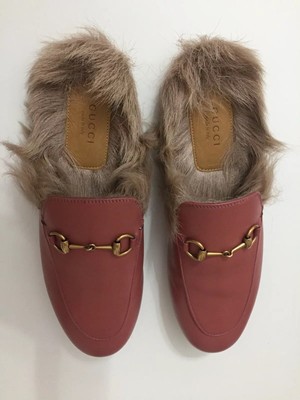 gucci rose slippers