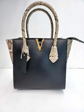 Versace Python Leather Handbag