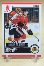 2010-11 Score Update #587 Michael Frolik - Chicago Blackhawks