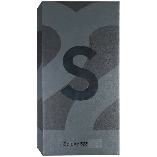 Samsung Galaxy S22 5G Entr Ed Phantom Black 128GB + 8GB Dual-SIM Unlocked NEW - Afbeelding 1 van 1