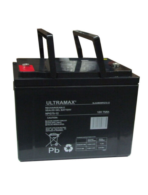 Pride Mobility Quantum Blast 650 12V 75Ah Scooter Replacement SEALED GEL Battery OB10772 Pride Mobility Quantum Blast 650 12V 75Ah Scooter Replacement SEALED GEL Battery OB10772