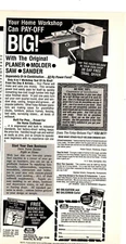 1988 Print Ad Foley-Belsaw Co Your Home Workshop Planer Molder Saw Sander Tool