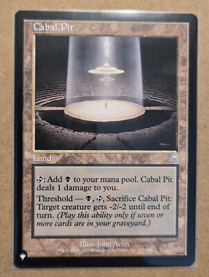 MTG | Cabal Pit - The List Reprints (LIST) | NM - Never Played
