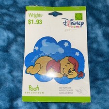 Wrights Disney Home Pooh Collection Embroidered Pooh Sleeping Cloud Iron-Patch