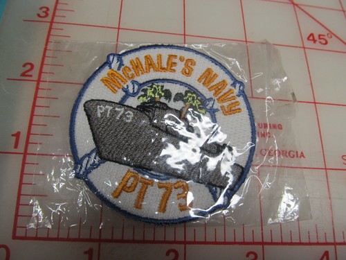 PT73 Mchales Navy collectible patch NIB (g41)