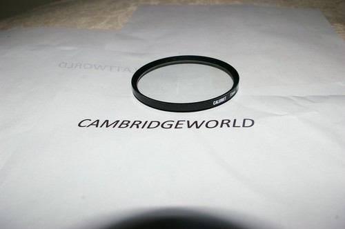 CALUMET 52mm UV ULTRA VIOLET SCREW in OPTICAL GLASS FILTER MADE in JAPAN