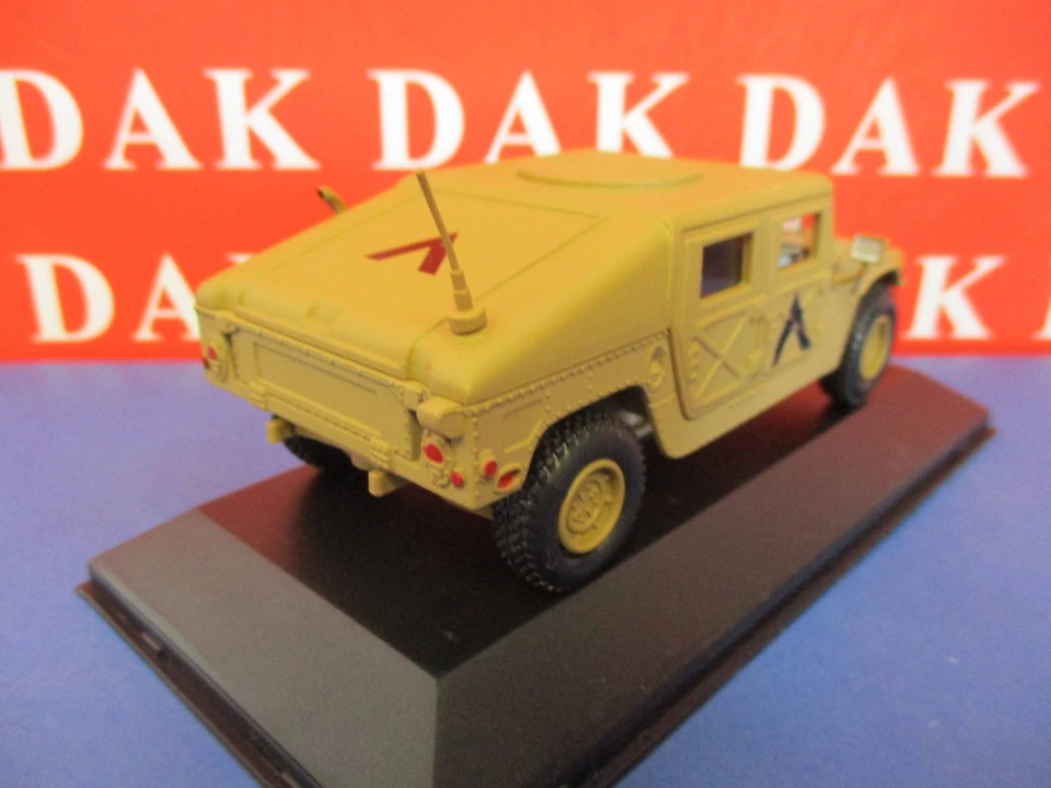Die cast 1/43 Modellino Autoblindo Humvee Hummer Desert Storm US Army 1991 - Immagine 3 di 3