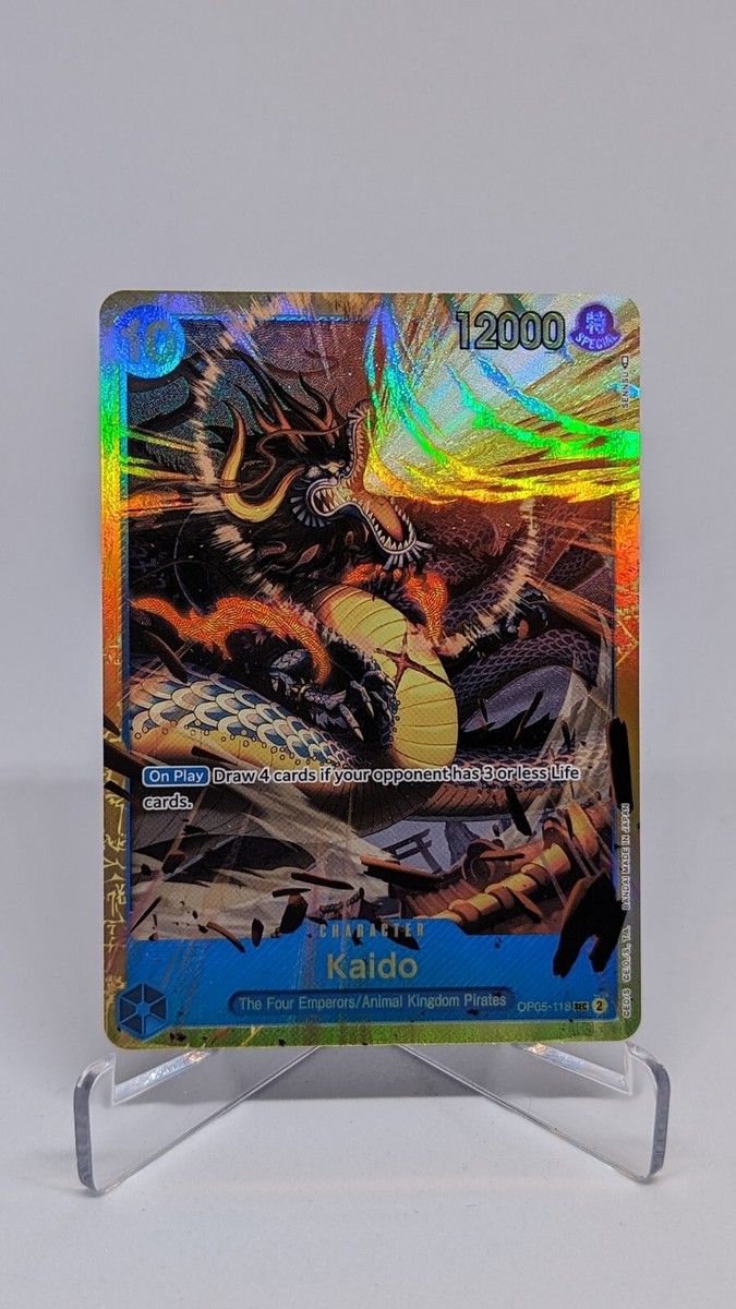 Kaido OP05-118 SEC ONE PIECE Card Game OP-05 English | eBay