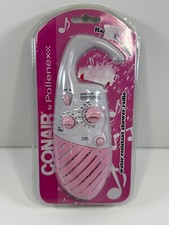 Conair Pollenex Pink White Water Resistant Hang On Shower Radio AM/FM SR9