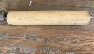 VAN DER GRAAF E221990 DRUM MOTOR TM127A25-805 29"L X 5"D W/RUBBER COATING