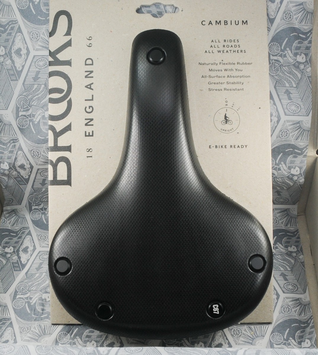 Brooks C67 Cambium Touring SADDLE Smart Design E Bike Cargo Brooks C67 Cambium Touring SADDLE Smart Design E Bike Cargo