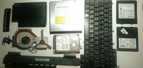 HP COMPAQ NX 9030 RICAMBI ORIGINALI DVD HD TASTI VENTOLA COPERCHI BATTERIA VITI
