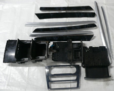Zierleisten Dekorleisten Stauf&auml;cher Mittelkonsole Set Mercedes ML W164 164