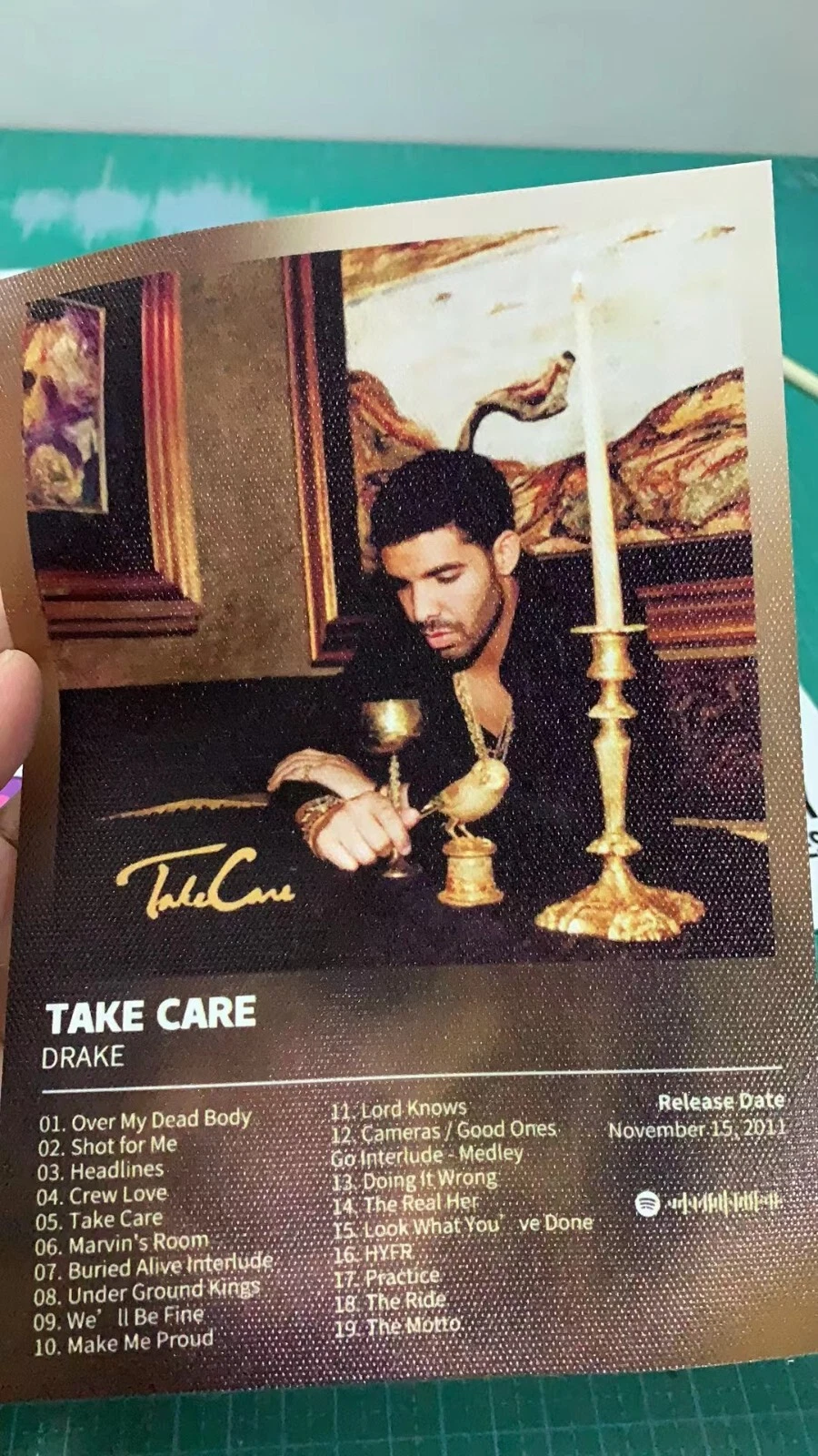 F.A.M.E. - Chris Brown Album Poster