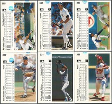 UPPER DECK HOLOGRAM ERRORS -- 1990 UD Baseball Card Lot