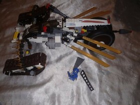 2012 LEGO NINJAGO 9449 ULTRA SONIC RAIDER SET USED