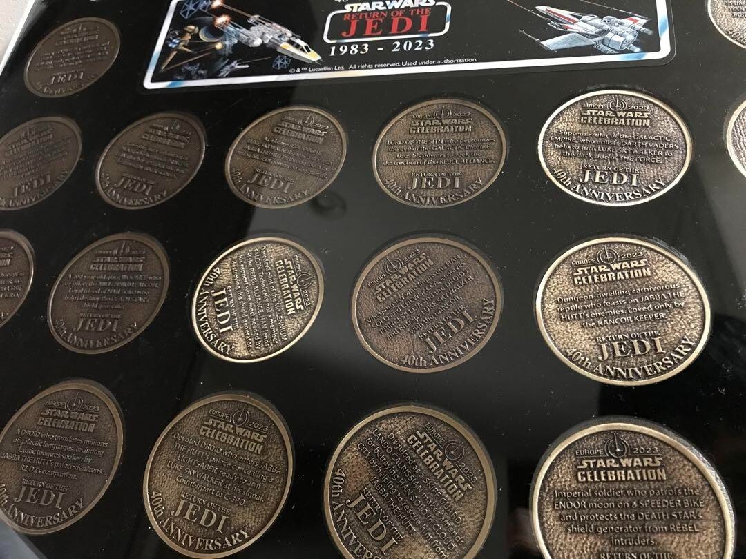 Star Wars 2023 Celebration Official Medal Kenner Boba Super Rare
