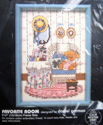 Dimensions FAVORITE ROOM Counted Cross Stitch Kit 5" X 7" #6538 - Picture 2 of 3