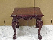 Tavolino quadrato "CHIPPENDALE" - Varie Finiture