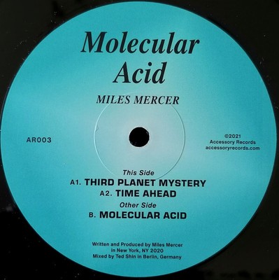 Miles Mercer - Molecular Acid (12'', EP)