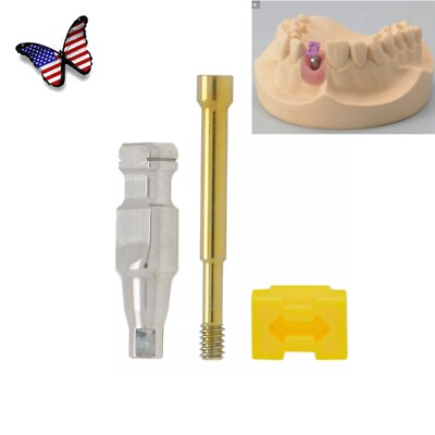 US Dental Fit Straumann NC Narrow Crossfit Exact Impression Post Closed Tray BLT