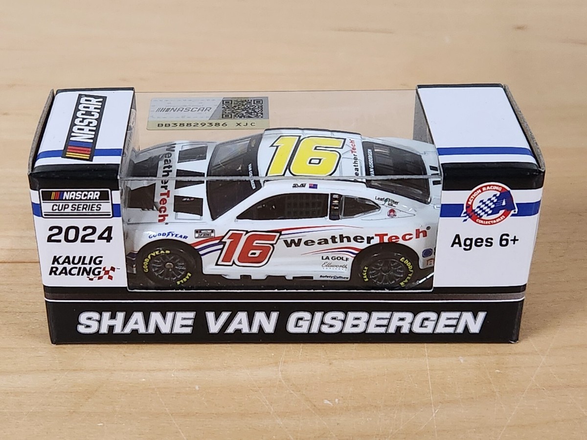 2024 #16 Shane Van Gisbergen WeatherTech SVG 1/64 Action NASCAR