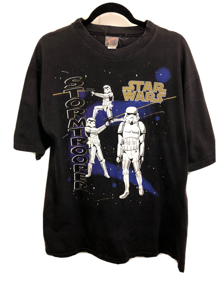 1995 Vintage Star Wars Stormtrooper Shirt Size M