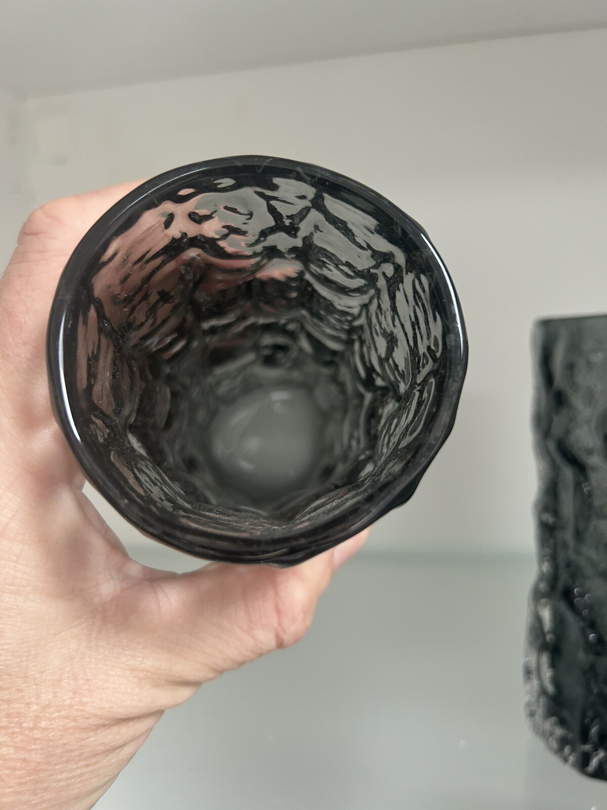 Two Geoffrey Baxter Whitefriars Bark Vases eBay