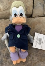 Disney Ebenezer Scrooge Plush Figure. New With Tags.