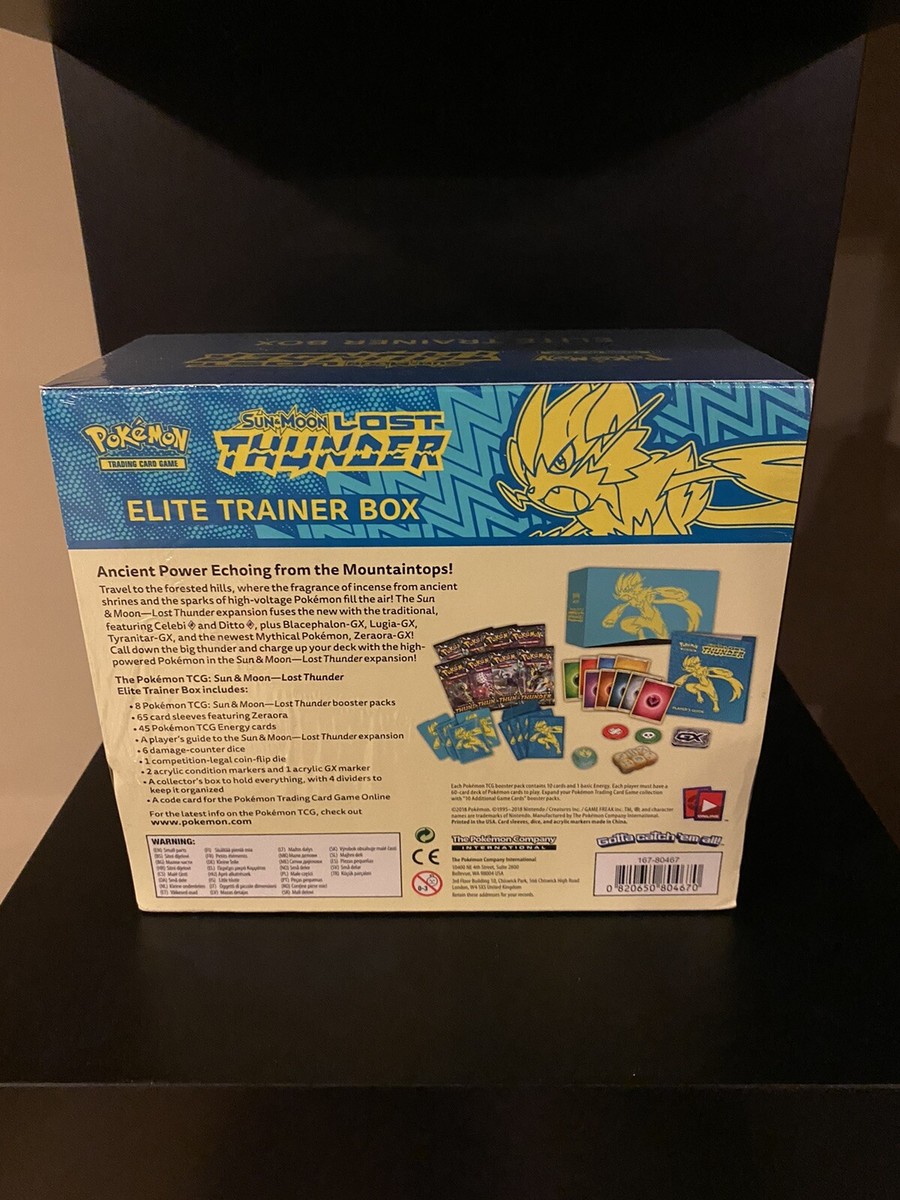 New Factory Sealed Pokémon TCG: Sun & Moon Lost Thunder