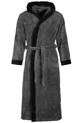 Di Vadini UNISEX Herren Damen Bademantel PRATO mit Kapuze