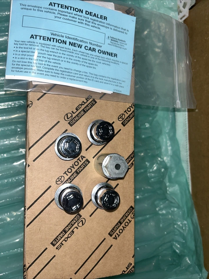 Juego de bloqueo de rueda Toyota Sienna 2011-2025, nuevo, Foto 3 de 4