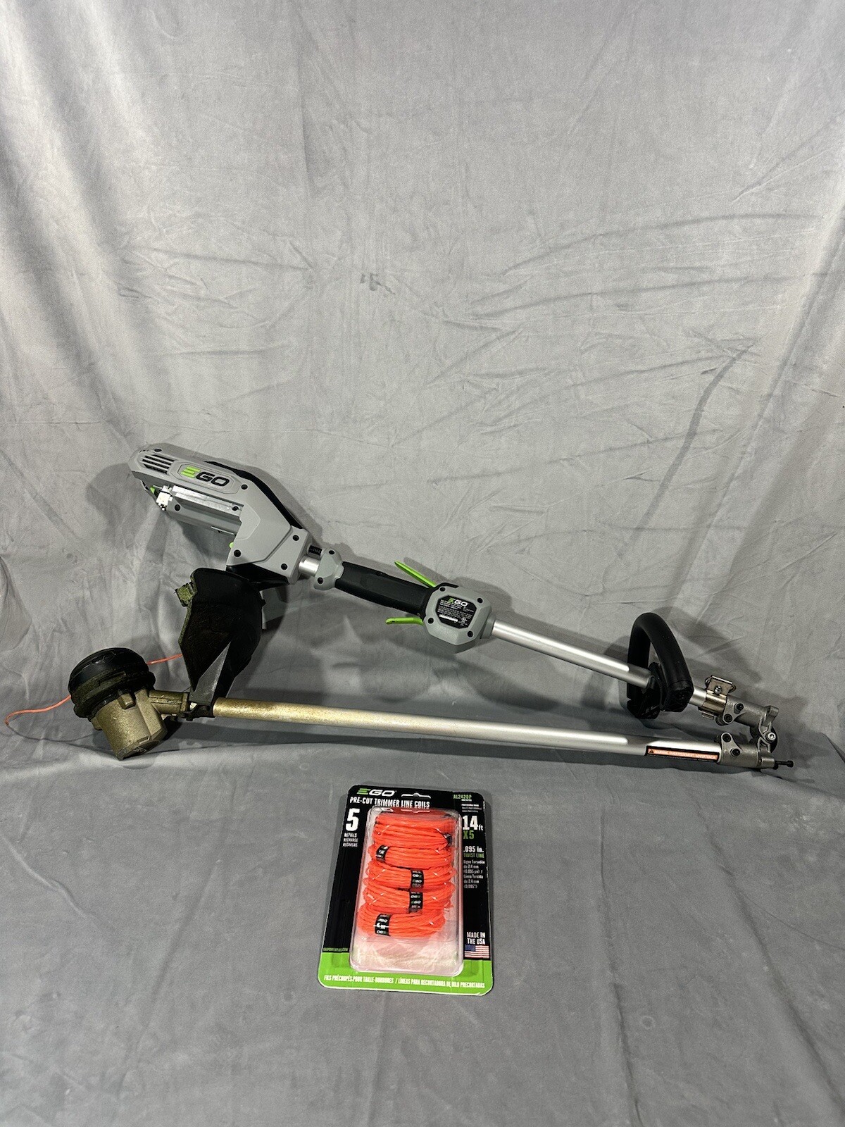 EGO ST1500S 56 Volt String Trimmer (Bare Tool) with pre cut trimmer