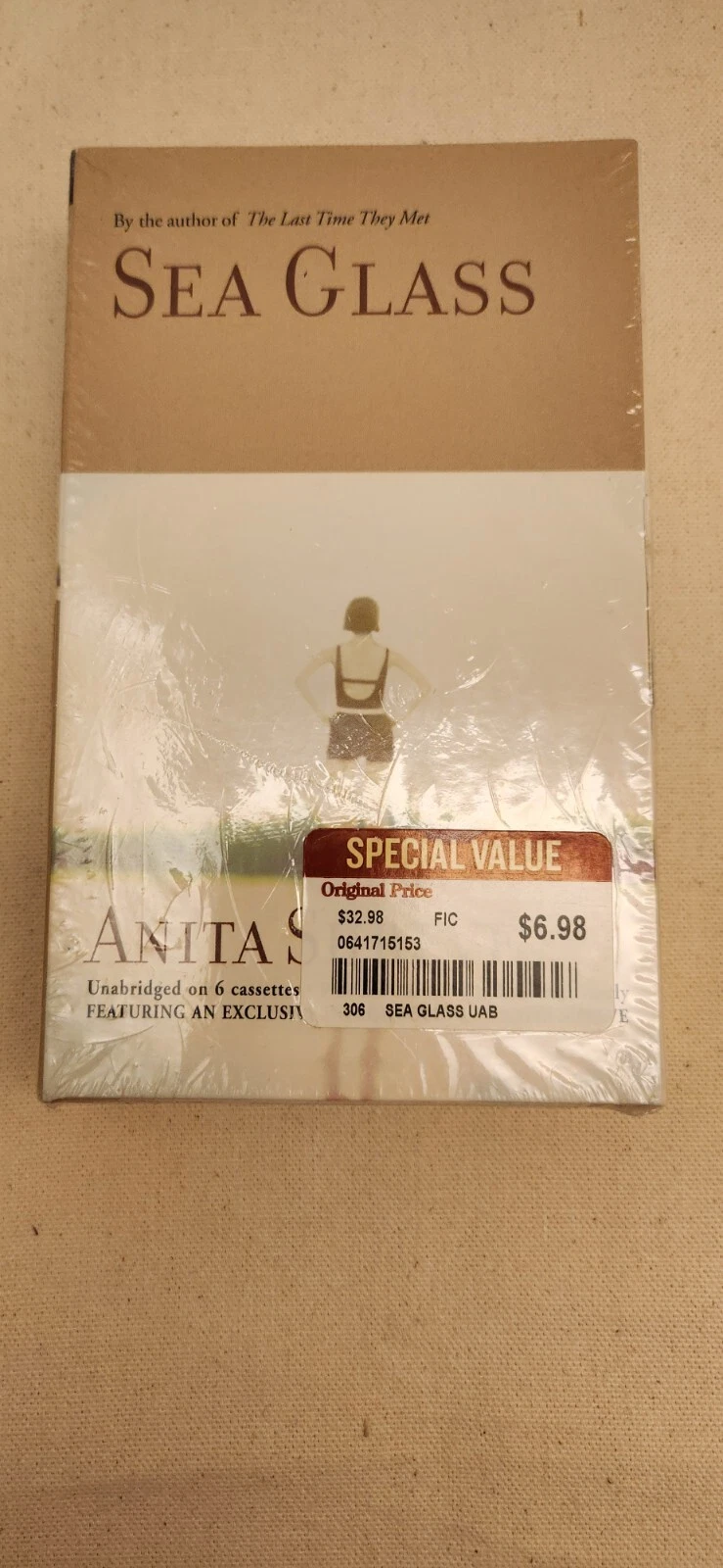 Sea Glass Anita Shreve Audio Book new six cassettes