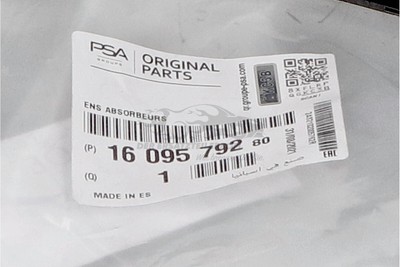 1609579280 Stoßdämpfer Auswirkungen vorne CITROEN C4 Picasso  