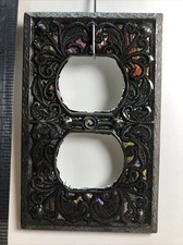 Electric Light Cover Metal Re Done 