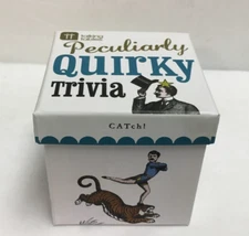 Talking Tables Facts & Fun PECULIARY QUIRKY TRIVIA 60 Cards designed in UK NIP