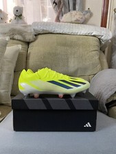 Image of Adidas X Crazyfast Elite SG Yellow Football Boots BNIB Size 8.5uk Men’s IF0665