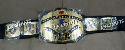 Game Night Party Adult Size Wrestling Championship Belt 2MM Brass