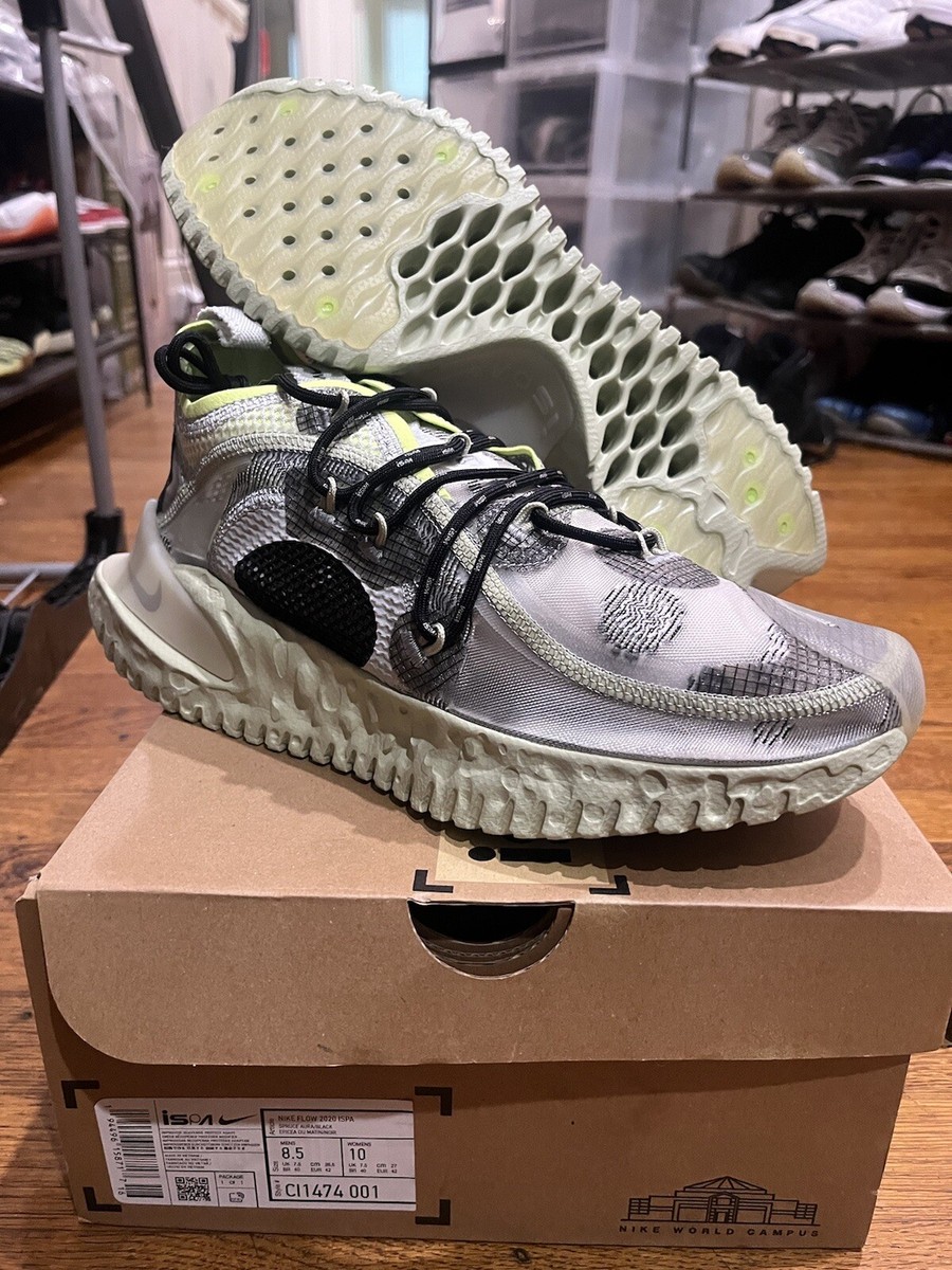 Dead Stock Nike ISPA Flow 2020 SE \'Spruce Aura\' Sneaker Politics main image 4
