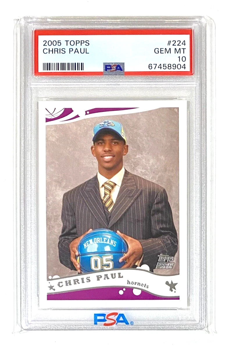 Chris Paul Basketball Grade 10 Rookie Sports Trading Cards