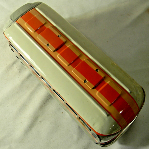 RARE MODERN TOYS EXPRESS BUS #1620 BATTERY OP TIN JAPAN 13" - Picture 5 of 7