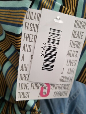 T-shirt LuLaRoe GiGi PETITE – Manches Courtes, Motif Floral Rouge, Taille S, Neuf Avec étiquettes