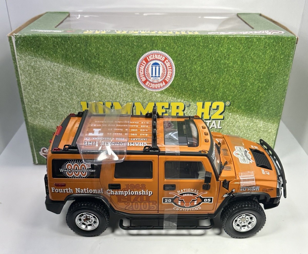 Highway 61/Ertl. 1/18 Scale HUMMER H2”TEXAS LONGHORN VERSION”Rare