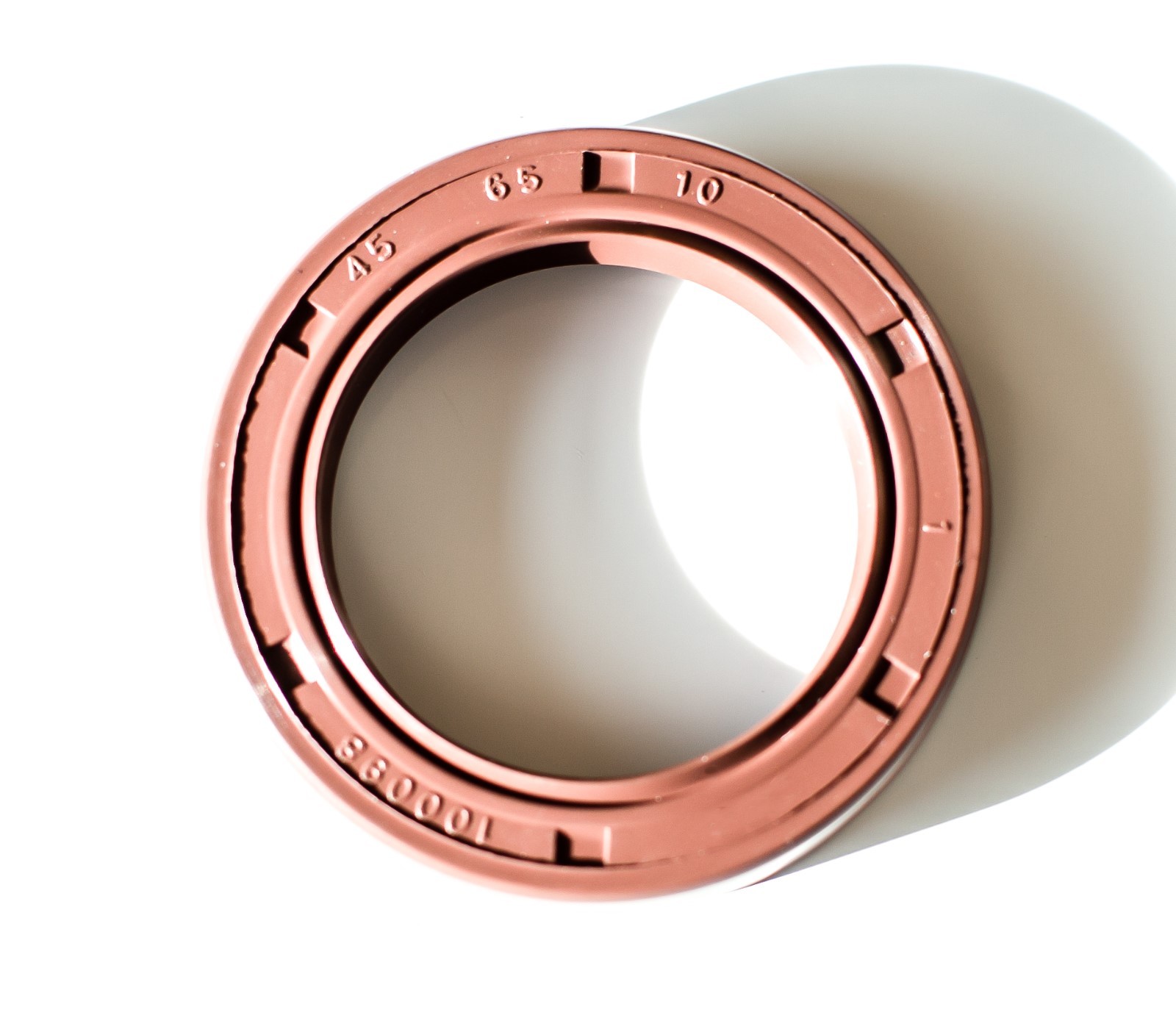 EAI 56x65x8 Mm FPM/FKM Guarnizione Rotante Albero Olio Con - Foto 12