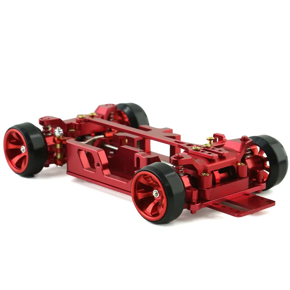 RC Professional Racing Car TS 1/28 Metal CNC Frame Drift Remote Control Car - Image 2 of 4