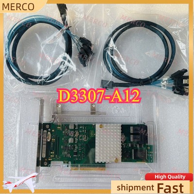 FOR Fujitsu D3307-A12 CP400i 12GB RAID HBA Card ＝ LSI 9300-8I +8643 cable