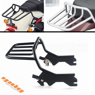 Two-up Luggage Rack For Harley Deluxe FLHC FLHCS Softail Slim Street Bob 2018-21