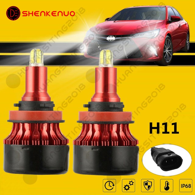 H11 8SIDE LED Headlight Low Beam Bulb For Toyota Camry Tundra Prius