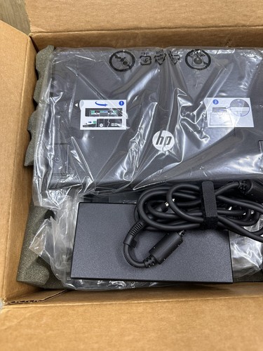 Genuine HP 120W Advanced Docking Station A7E36AA#ABA A7E36AAR w/ Power Adapter - Picture 3 of 4